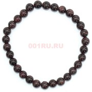 Браслет из граната 5 мм (натуральный камень)