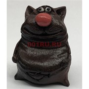 Кошка (25) коричневая из полистоуна 5,5 см
