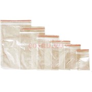 Фасовочные пакеты 100 шт Гриппер Zip Lock 20х25 см