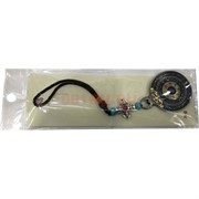Амулет круглый (973) металлический Ваджра