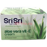 Крем с алоэ вера Sri Sri Tattva 100 г