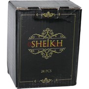 Уголь для кальяна Sheikh 24 кубика 250 гр