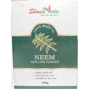 Порошок ним для ухода за волосами «Shanti Veda» 100 г
