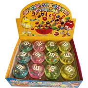 Лизун мялка M&amp;M's с бисером 24 шт/уп