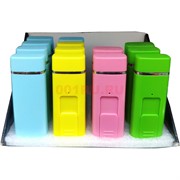 Зажигалка USB пластмассовая цветная спиральная