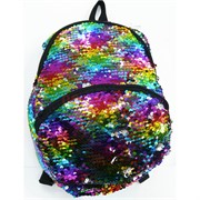 Рюкзак детский с пайетками цветной