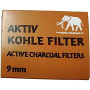 Фильтры угольные 40 шт Aktiv Kohle Filter 9 мм