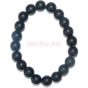 Браслет из шунгита 12 мм (полированный)