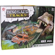 Dinosaur Tracks 192 детали трасса с машинкой