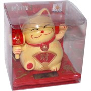 Кот Манеки Нэко (NS-005K) на солнечных батареях