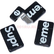 Зажигалка газовая Supreme черная