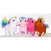 Игрушка со звуком Пони светящаяся прыгающая