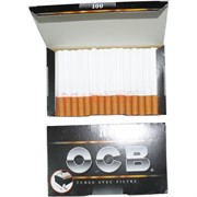 Гильзы сигаретные OCB с фильтром 100 шт