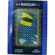 Карты для покера WANQUAN 100% пластик 54 карты