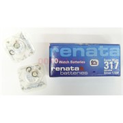 Батарейка для часов 317 renata 10 шт/уп