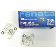 Батарейка для часов 335 renata 10 шт/уп