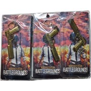 Брелок Battlegrounds (топоры, мечи, ружья, пули) 12 шт/уп