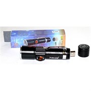 Фонарь металлический BL-616 с зумом на аккумуляторе