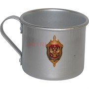 Кружка алюминиевая 0,5 л «ФСБ»