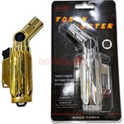 Горелка газовая Torch Lighter BS-106 металлическая 5 цветов