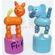 Игрушки (Fi-51) деревянные 12 шт/упаковка