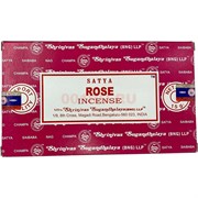 Благовония Satya Rose 15 гр 12 упаковок