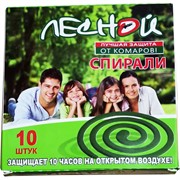 Спирали от комаров Лесной 10 шт
