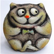 Кот "Дела сердечные" из шамота