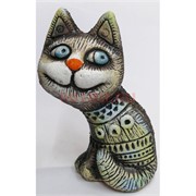 Кот Уютный  (KK-03D) Бродяга из шамота