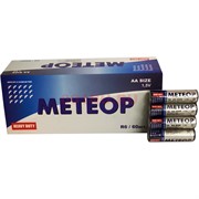 Батарейки солевые Метеор мизинчиковые ААА 60 шт/уп