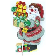 Картинка 31 см новогодняя на подставке 10 шт/уп