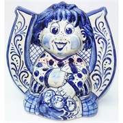 Фигурка Домовой под гжель