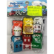 Игрушечные машинки (AZ-2835-6) Pull-Back Cars 6 шт/уп