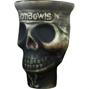 Чашка глиняная «череп Grynbowls» кальянная