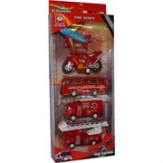 Машинки городская техника Fire Rescue 5 шт