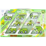 Игрушечный набор машинок Happy farm