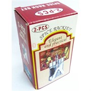 Набор для специй на подставке Spice Rackset 2 шт/уп