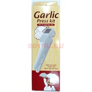Чеснокодавилка металлическая Garclic Press kit