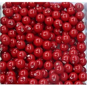 Бусины 8 мм из красного коралла цена за 1 шт
