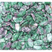 Кабошоны 8x14 вытянутый овал из цоизита