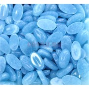 Кабошоны 9x16 овальные из аквамарина