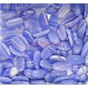 Кабошоны 9x16 овальные из синего сапфирина