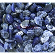 Кабошоны 10x15 капля из содалита