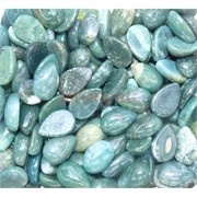 Кабошоны 10x15 капля из мохового агата
