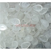 Кабошоны 10x15 капля из горного хрусталя