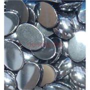 Кабошоны 13x18 овальные из гематита