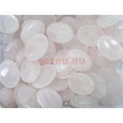 Кабошоны 13x18 овальные из розового кварца