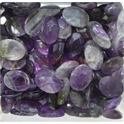 Кабошоны 13x18 граненые из аметиста