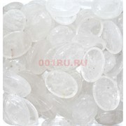 Кабошоны овальные 22x30 из горного хрусталя