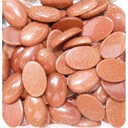 Кабошоны овальные 22x30 из коричневого авантюрина